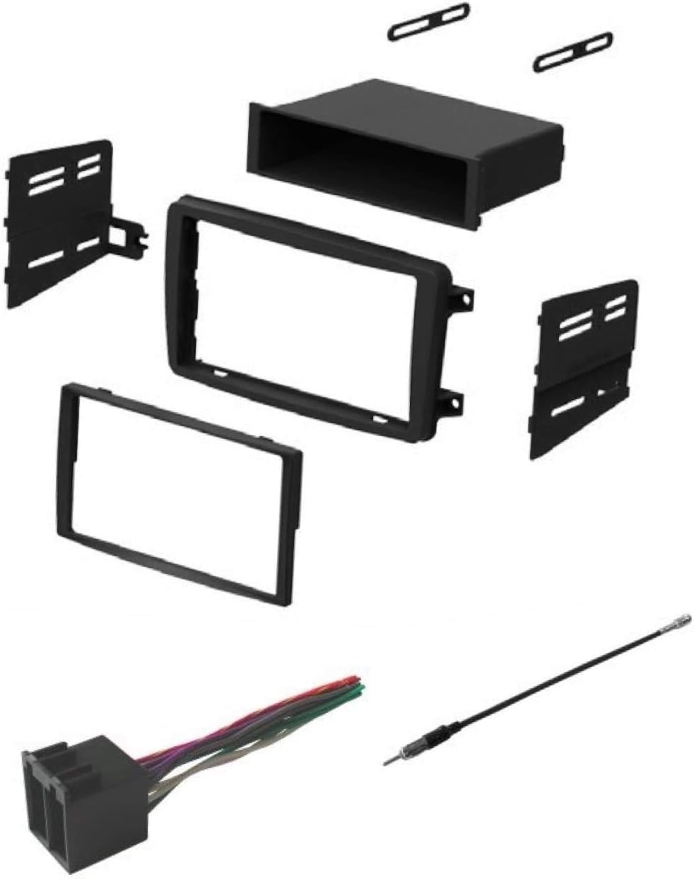 ASC Audio Car Stereo Radio Install Dash Kit for Mercedes C Class