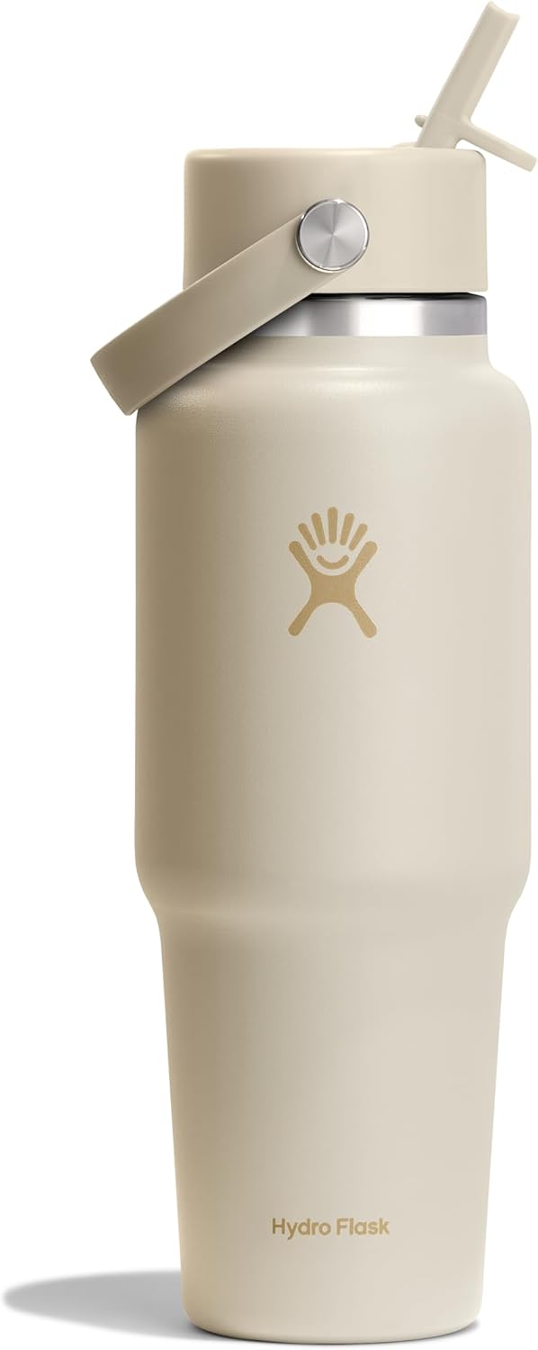 Hydro Flask 32 Oz Coconut Cream Travel Water Bottle Review
