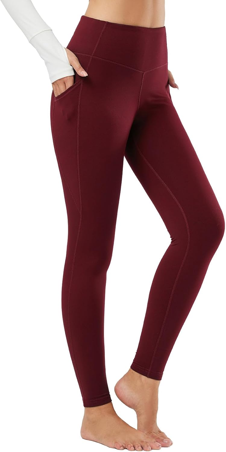 Baleaf Women's Fleece Lined Leggings for Cold Weather Comfort