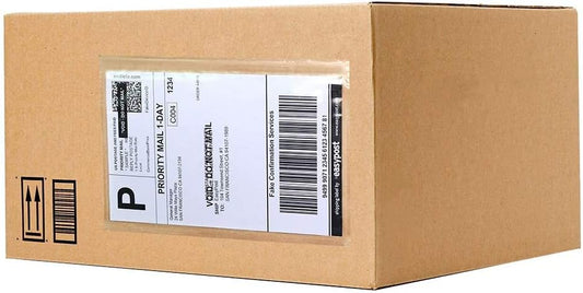 SJPACK 6in x 9in Packing List Envelopes for Secure Shipping