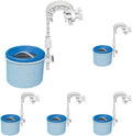 Intex Deluxe Wall Mount Surface Skimmer (Pack of 5) - Easy Debris
