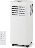 COSTWAY 8000 BTU Portable Air Conditioner - Cools 250 Sq.Ft
