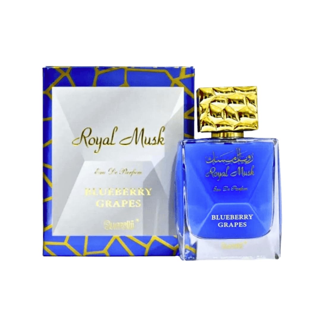 Royal Musk Blueberry Grapes Eau de Parfum for Women 100ML