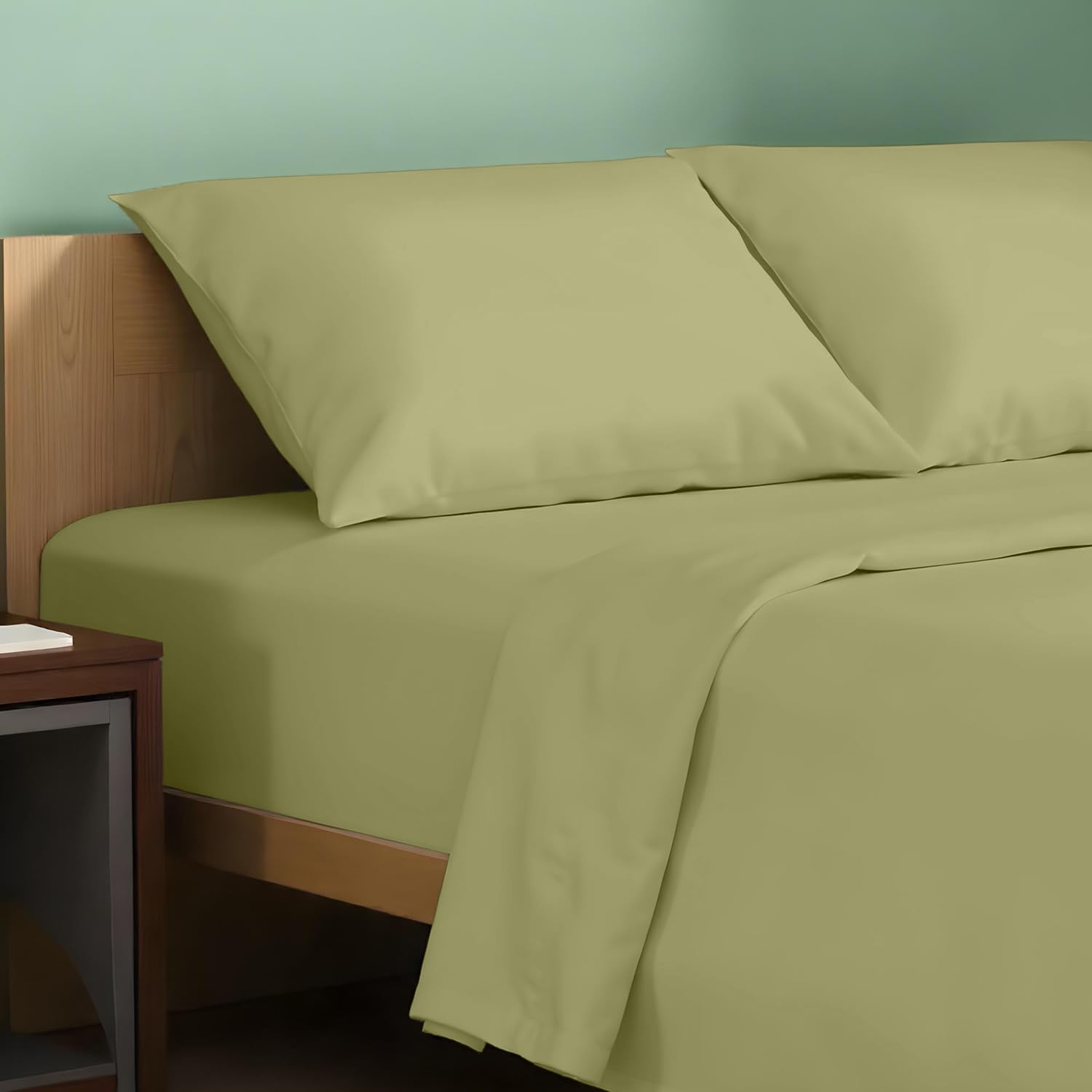 100% Organic Cotton Sheets California King Size for Comfort