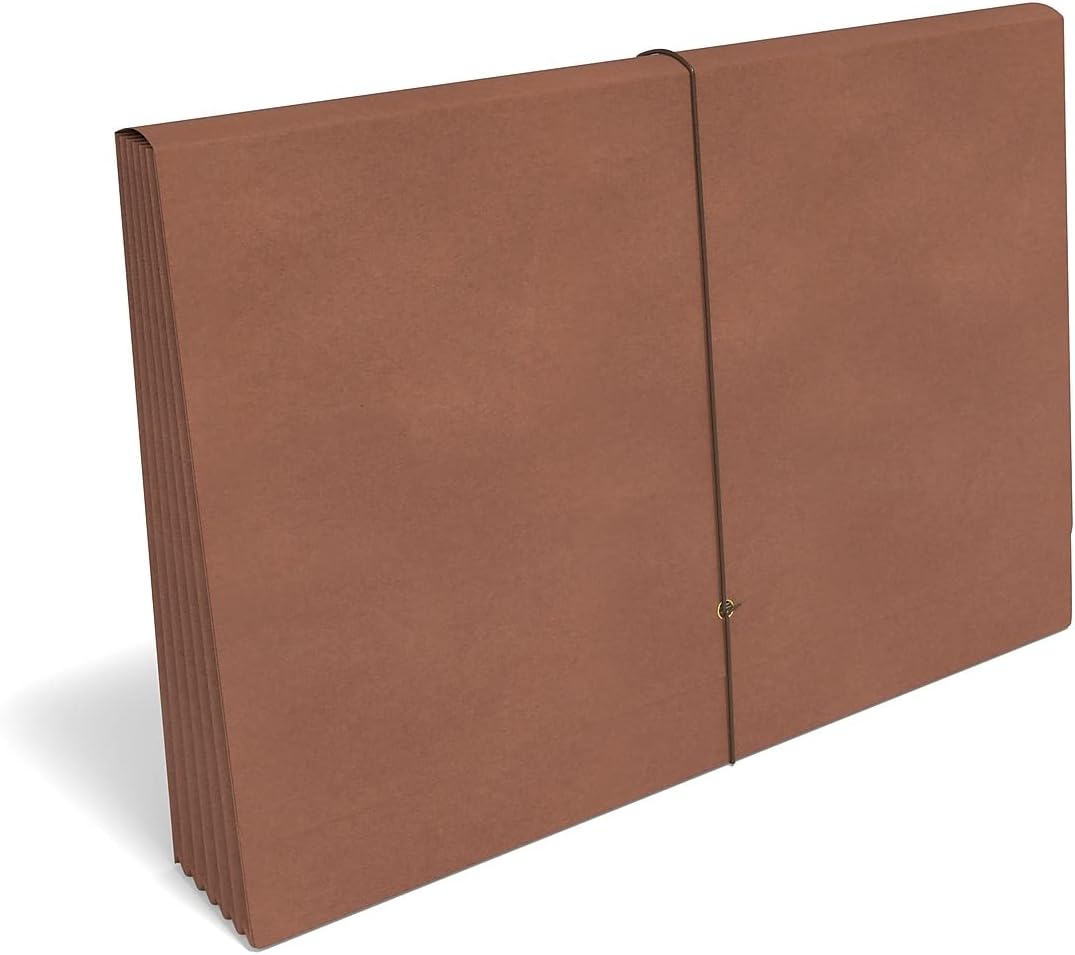 Staples Expandable File Wallet for Legal Size Documents, 10-Pack