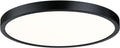 Flush Mount Ceiling Light Fixture 14in LED Modern Slim Dimmable - Low