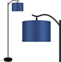 Montage Mid Century Arched Floor Lamp - Tall Modern Standing Lamp
