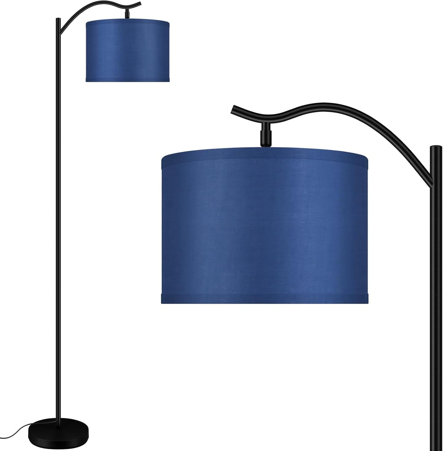 Montage Mid Century Arched Floor Lamp for Modern Living Spaces