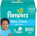 pampers baby fresh baby wipes 800 ct OLD - Bulk Value