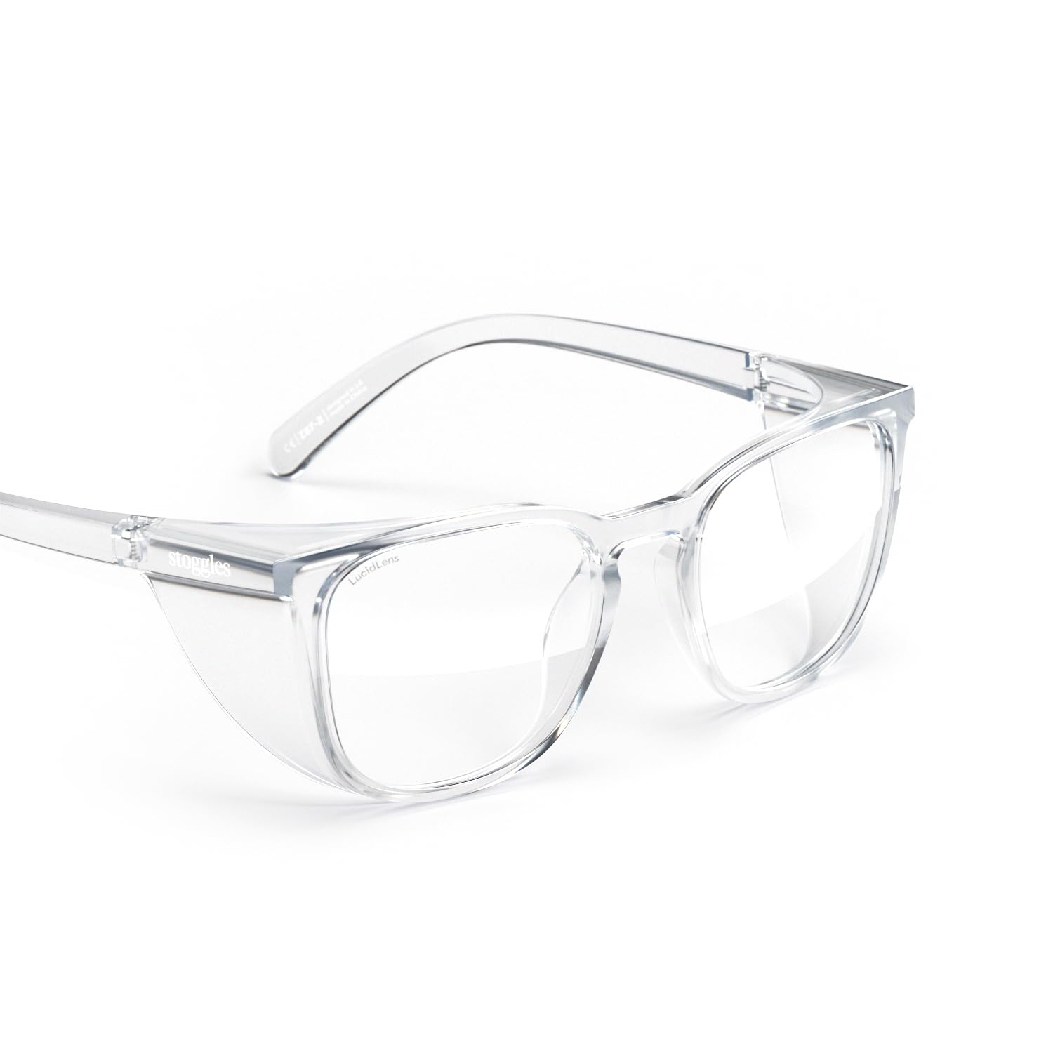 Stoggles Square Z87.1 Certified Safety Glasses for Eye Protection
