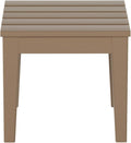 Ashore Outdoor Adirondack Side Table - Weathered Wood