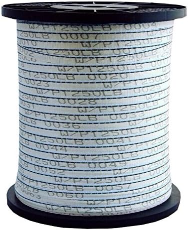 Detectable Polyester Pull Tape 1/2in x 3000ft for Easy Installation