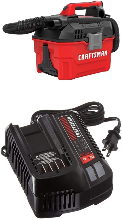 CRAFTSMAN V20 Cordless Shop Vac for Efficient Wet/Dry Cleanup