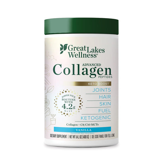 Vanilla Keto Collagen + MCTs - Nutritious Creamer - 14.1 oz