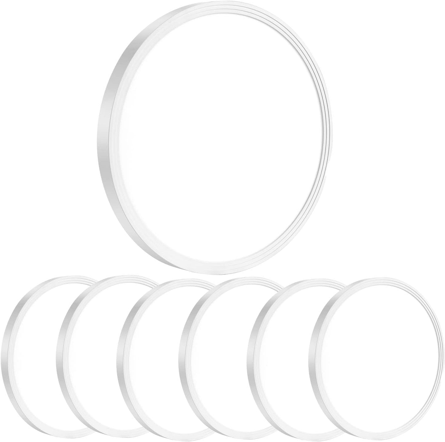 6Pack Flush Mount 12 Inch LED Ceiling Lights for Modern Homes