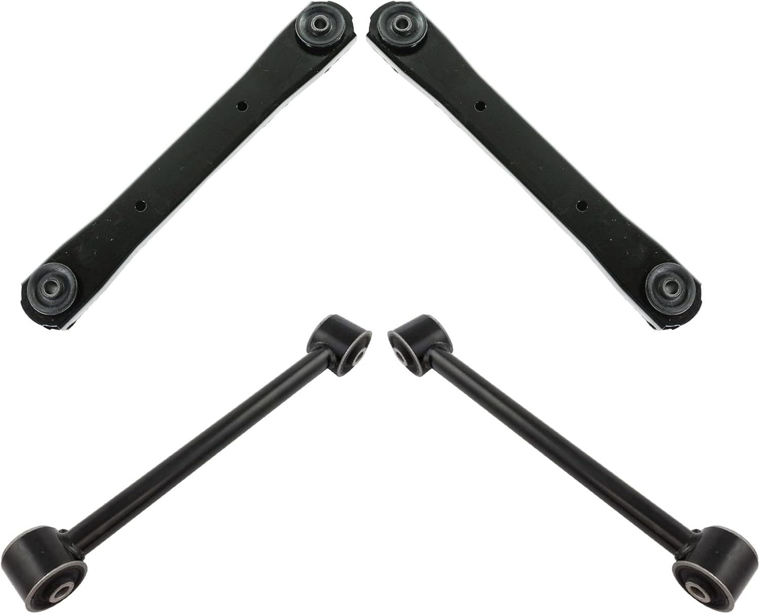TRQ Front Upper & Lower Control Arm Set for Dodge Ram 1500
