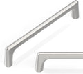10 Pack Brushed Satin Nickel Cabinet Pulls 5 in (128mm) - Durable