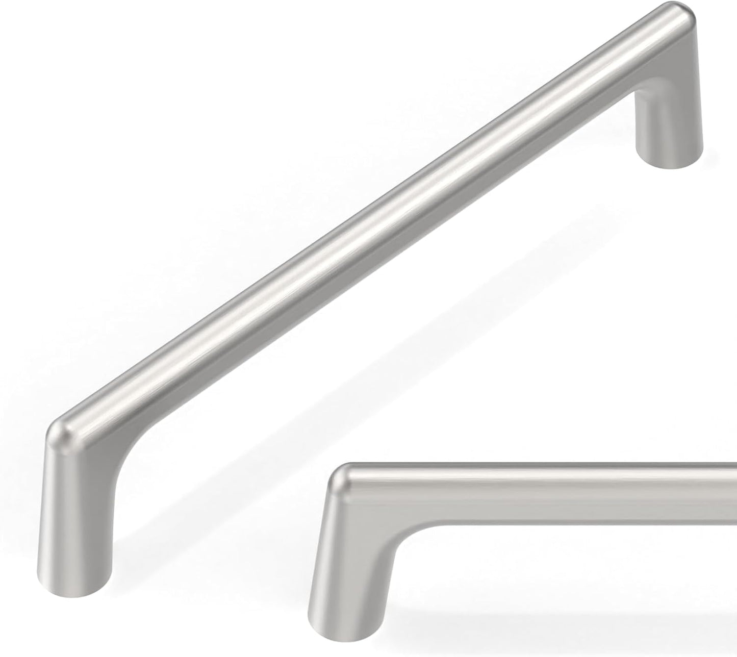 10 Pack Brushed Satin Nickel Cabinet Pulls for Kitchen Use