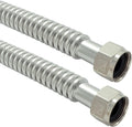 Stainless Steel Corrugated Water Heater Connector 3/4ft FIP x 3/4ft