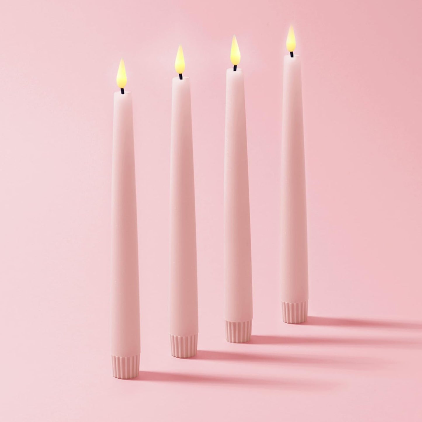 Flameless Taper Candles with Remote for Elegant Decor
