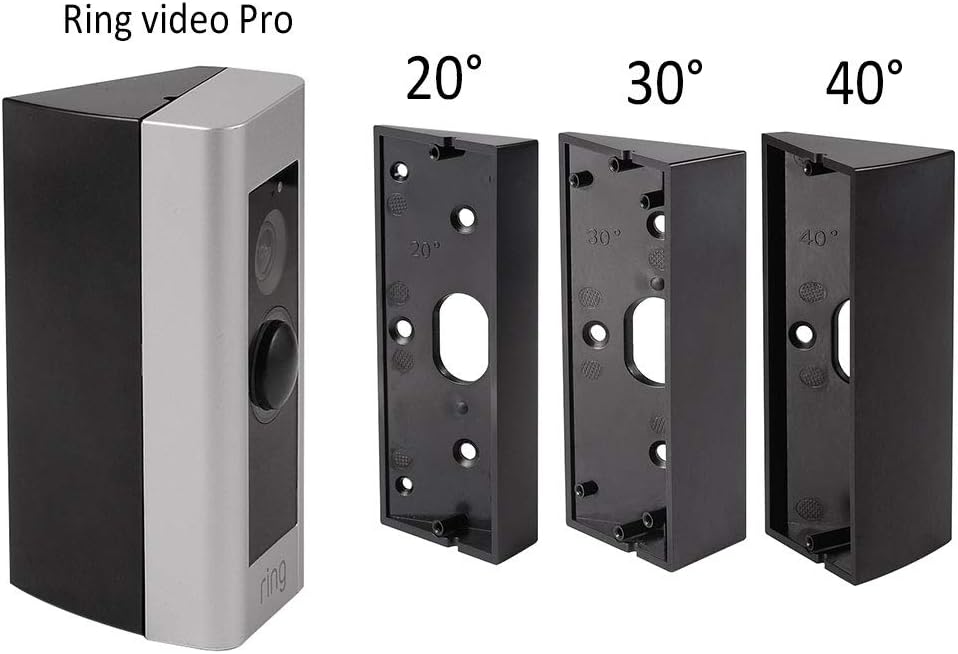 HOLACA Doorbell Mount Kit | Customize Angle for Ring Pro
