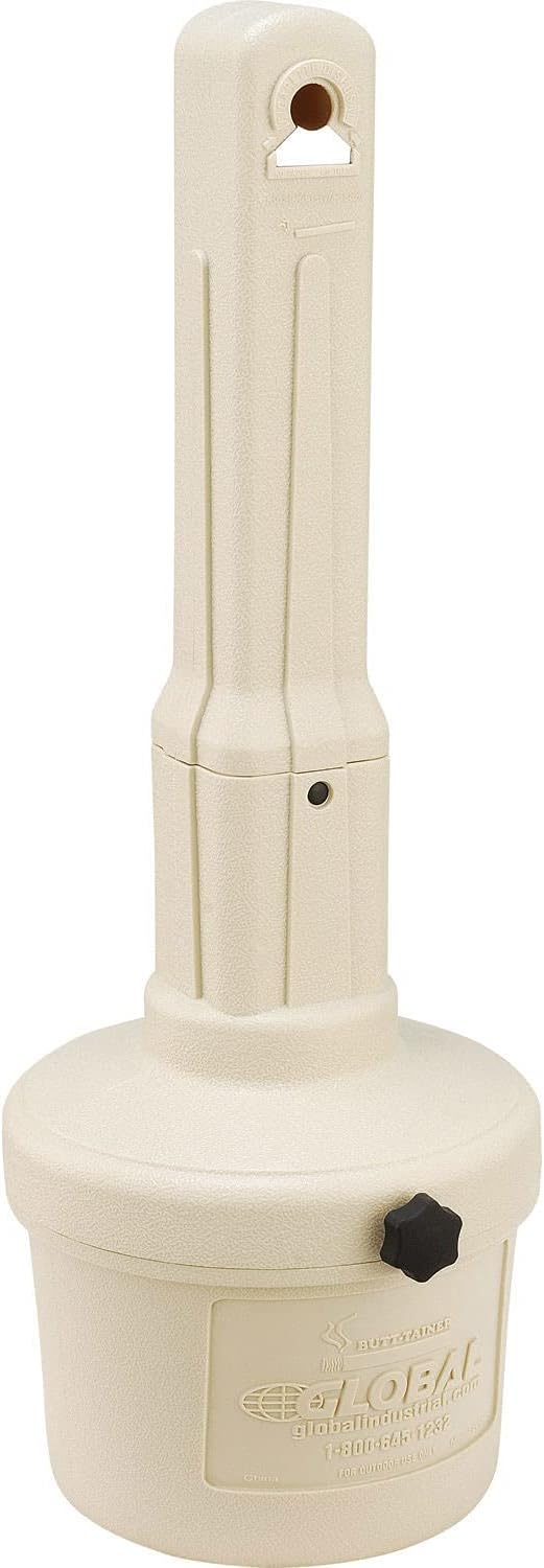 Global Industrial Outdoor Cigarette Receptacle Ashtray for Safety