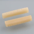 Enhance Tone: 2 Pack Acoustic Guitar Bone Nut Set (44x5x9mm)