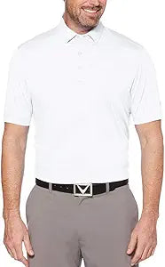 Callaway Men's Solid Micro Hex Performance Golf Polo Shirt Review