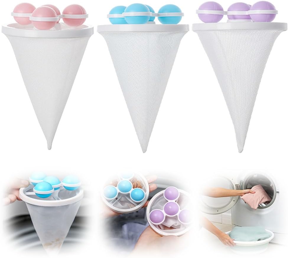 Pet Hair Remover Mesh: Lint-Free Washing Bliss