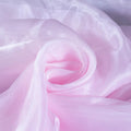 Fynite Baby Pink Organza Fabric by the Yard - Bridal Soft Sheer