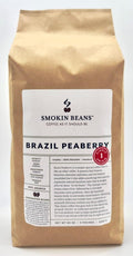 5-Pound Brazil Peaberry Unroasted Green Coffee Beans - Roast at Home