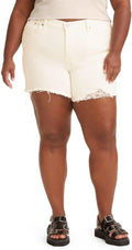 Levi's Women's 501 Original Shorts - Classic High Rise Fit Straight