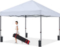 COOSHADE Durable Easy Pop Up Canopy Tent 10x10 ft - Quick Setup Shade