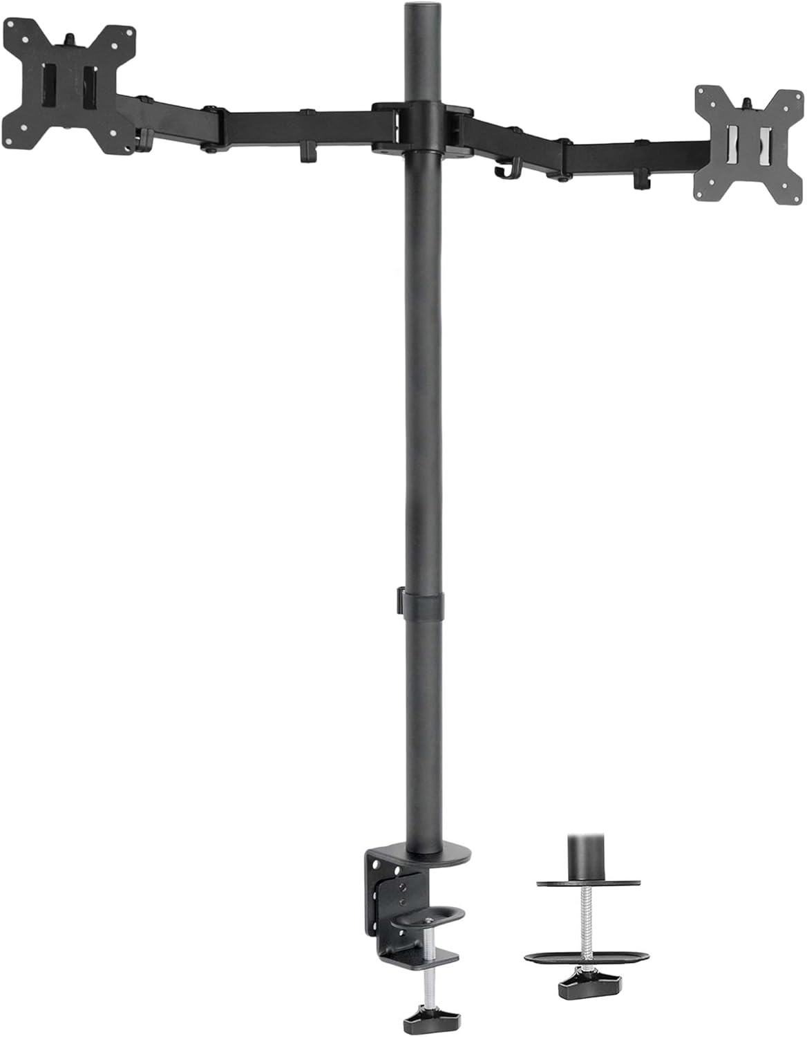 VIVO Extra Tall Dual Monitor Stand - Fully Adjustable for 27 Screens