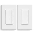 Dimmer Switch for LED Lights 150W - Smooth Fade, Matte White