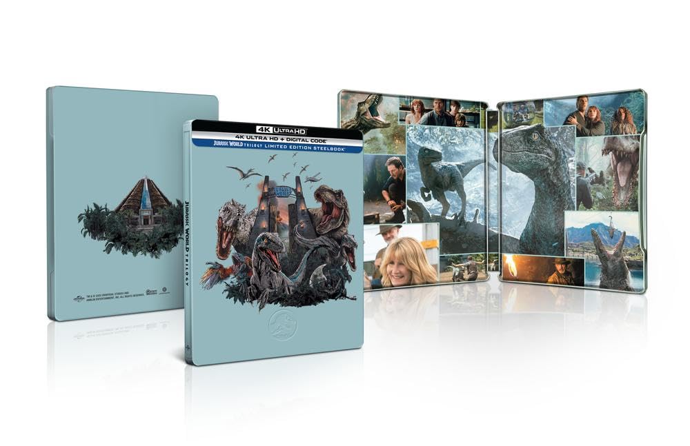 Jurassic World Trilogy Limited Edition Steelbook 4K Ultra HD Review