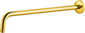 OFFO 24 in Bright Gold Shower Arm Wall Mount - Sleek Replacement