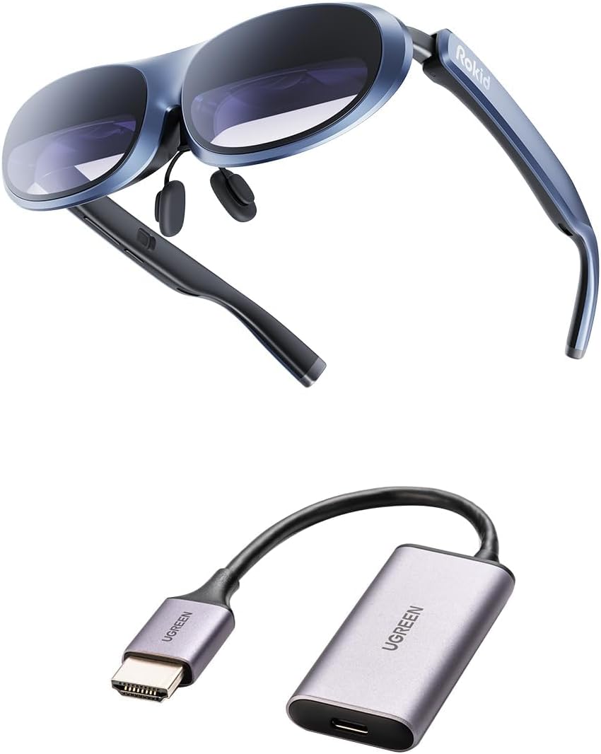 Rokid Max AR Glasses for Immersive 1080P Video Experience