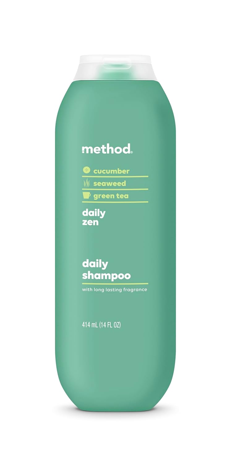 Daily Zen Shampoo, Cucumber & Green Tea Scent, 14 oz