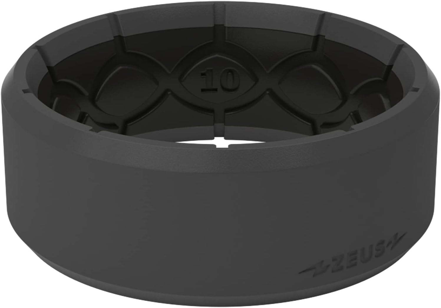 Zeus Anti Stretch Silicone Ring for Him and Her - Comfort Fit