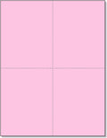 8-1/2 in x 11 in Laser/Inkjet Postcards 4 Per Page - Case of 4,000