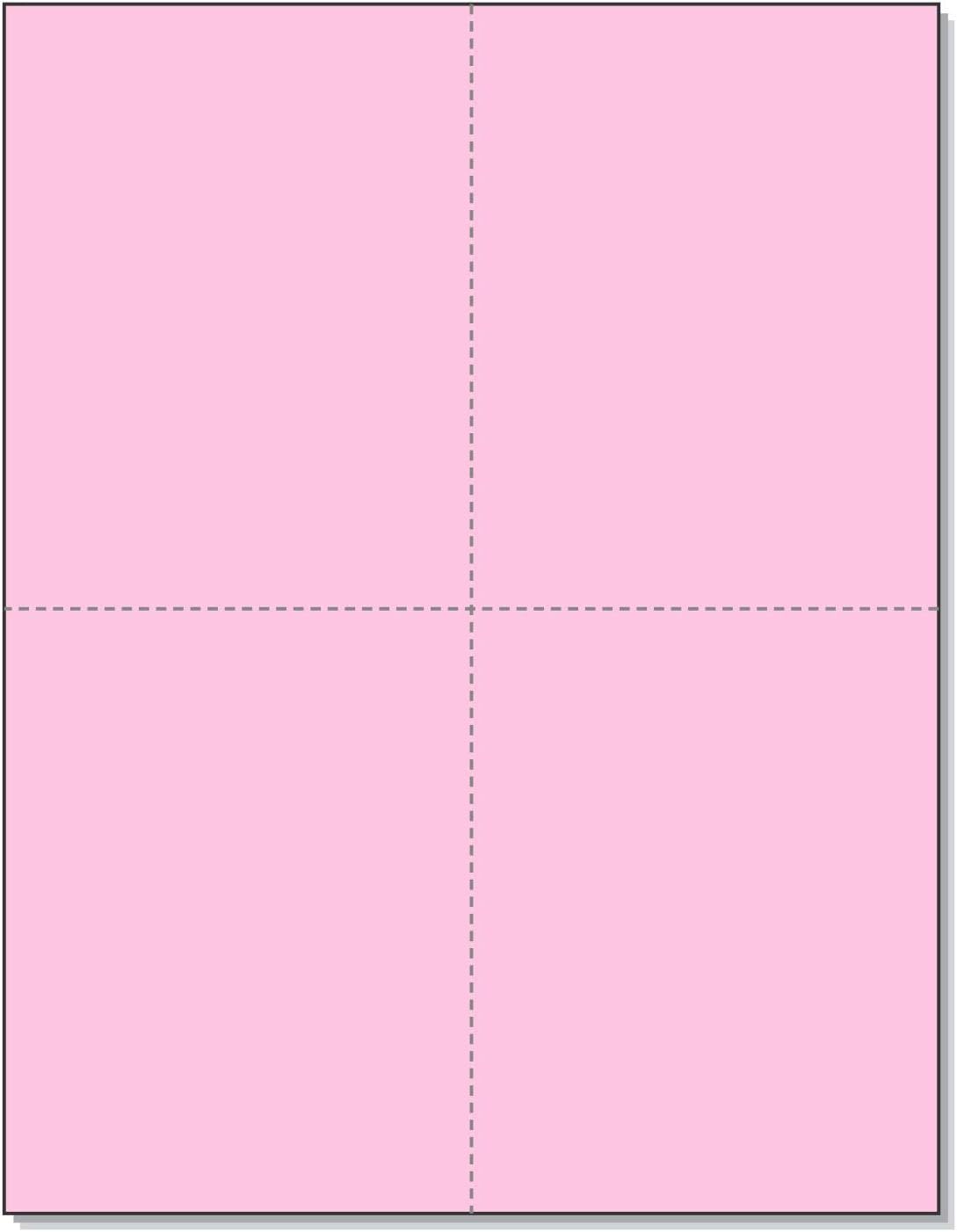 8-1/2in x 11in Laser/Inkjet Postcards for Professional Use