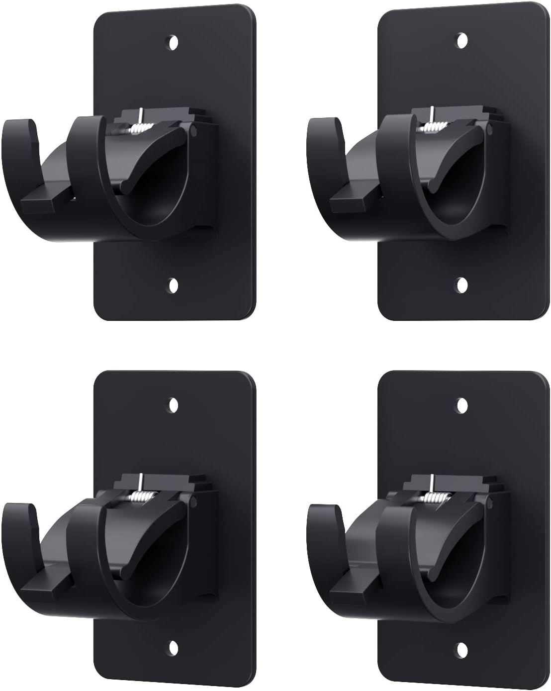 Easy Install Curtain Rod Brackets - No Drill Needed!