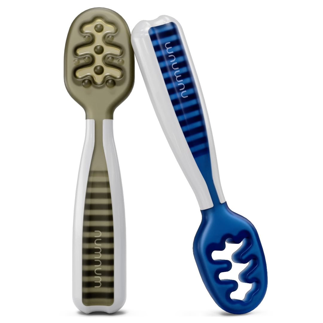 NumNum Baby Spoons Set - Easy Self-Feeding for Toddlers