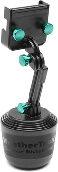 Turquoise Metal Knobs CupFone Two View with Extension - Adjustable Cup