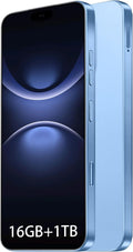 16PROMA 16GB+1TB Blue 6.99in HD Smartphone Unlocked - 7000mAh Power