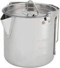 TOPINCN 1.2L Stainless Steel Camping Water Kettle