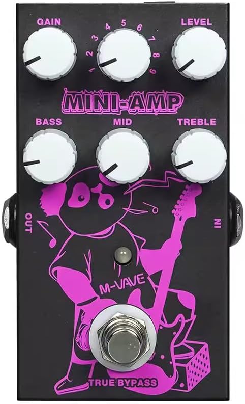 9 Classic Amp Effects & EQ Pedal by M-vave