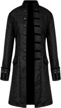 Men's Steampunk Vintage Tailcoat Jacket - Gothic Victorian Frock