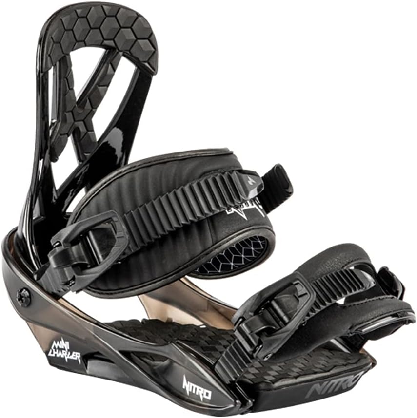 Nitro Mini Charger Youth Snowboard Bindings 2022 - Ideal Fit 3.0-6.5